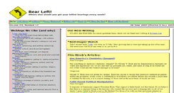 Desktop Screenshot of bear-left.com