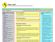 Tablet Screenshot of bear-left.com